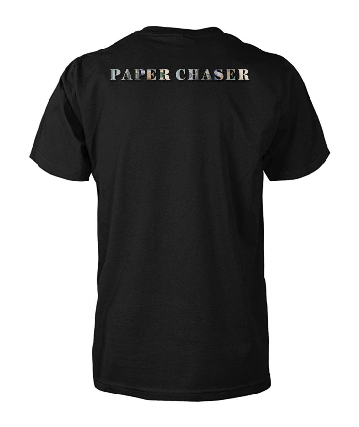 PAPER CHASER RED TEE