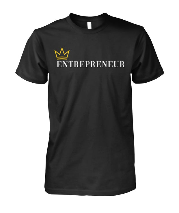 ENTREPRENEUR BLACK TEE "KING"