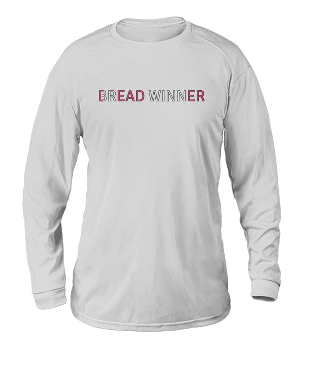 BREAD WINNER WHITE/RED LONG SLEEVE