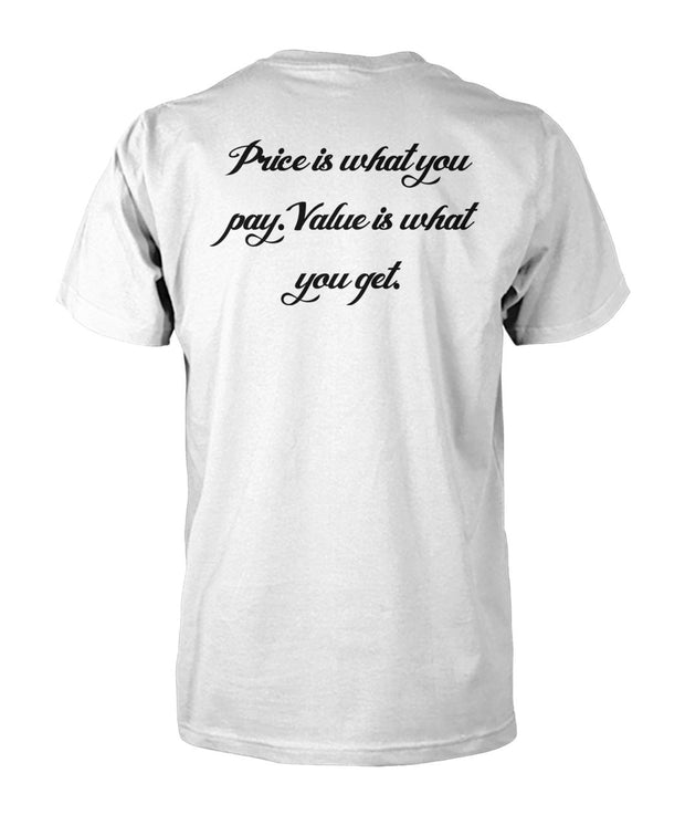 WARREN BUFFET WHITE TEE