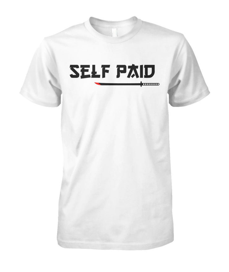 SELF PAID WHITE TEE