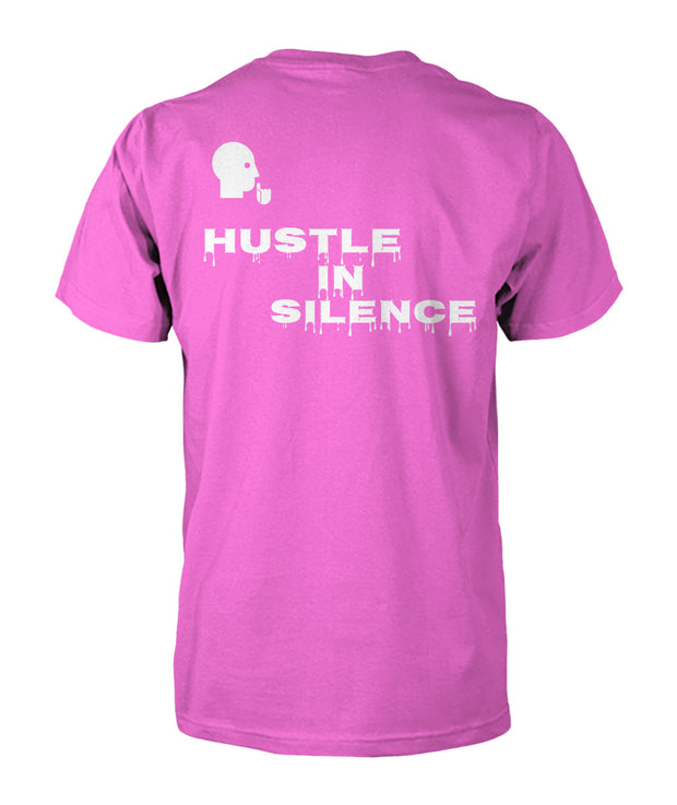 HUSTLE IN SILENCE BLACK TEE