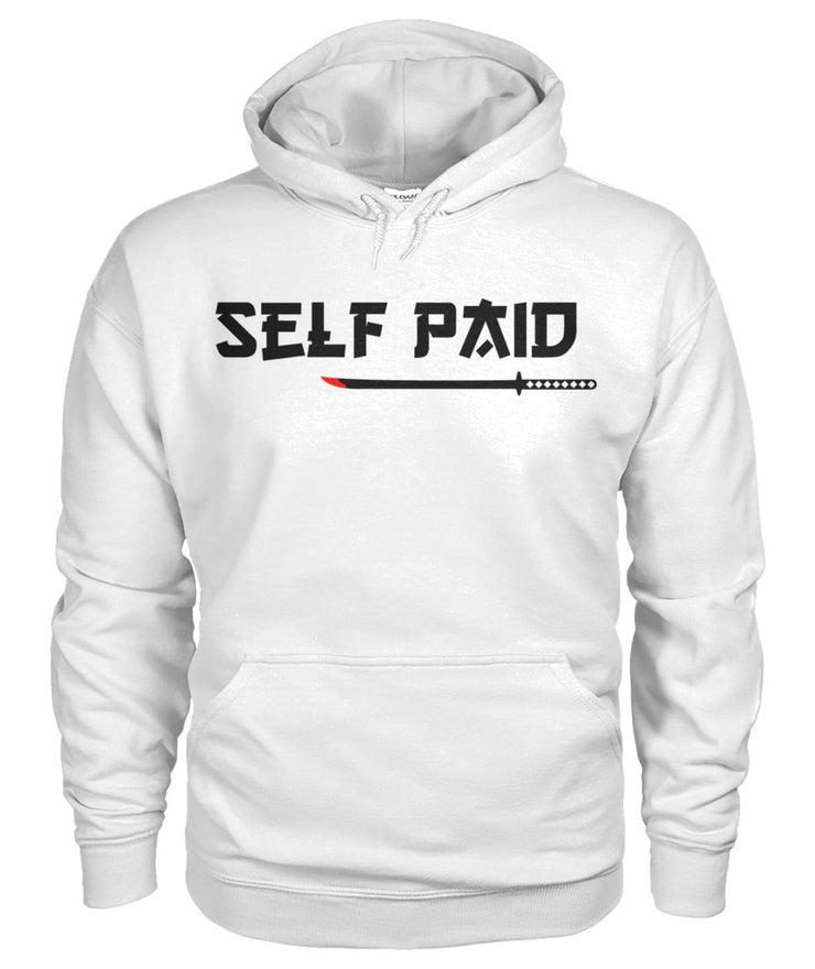 SELF PAID / SELF MADE WHITE HOODIE