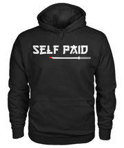 SELF PAID / SELF MADE BLACK HOODIE