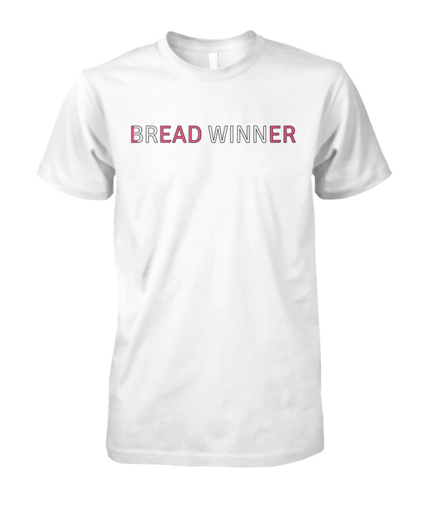 BREAD WINNER WHITE/RED TEE