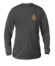 HUSTLE IN SILENCE WHITE LONG SLEEVE