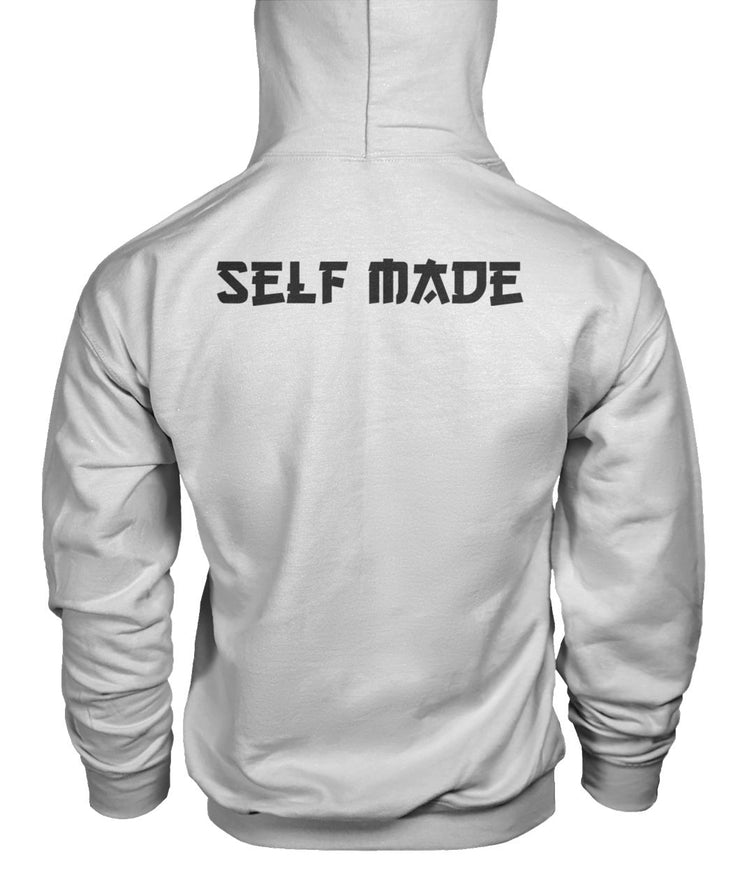 SELF PAID / SELF MADE WHITE HOODIE