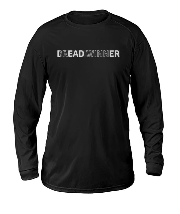 BREAD WINNER BLACK/WHITE LONG SLEEVE