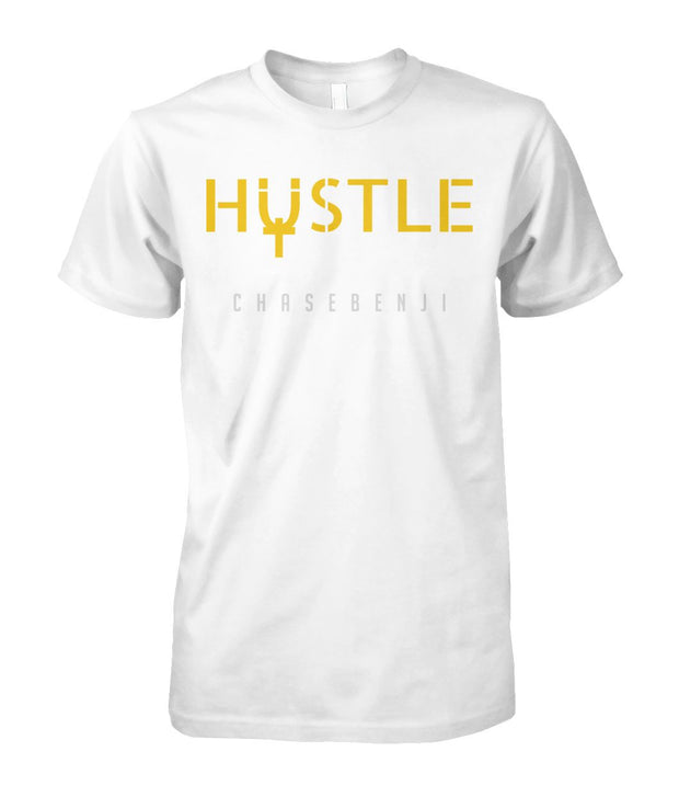 HUSTLE WHITE TEE