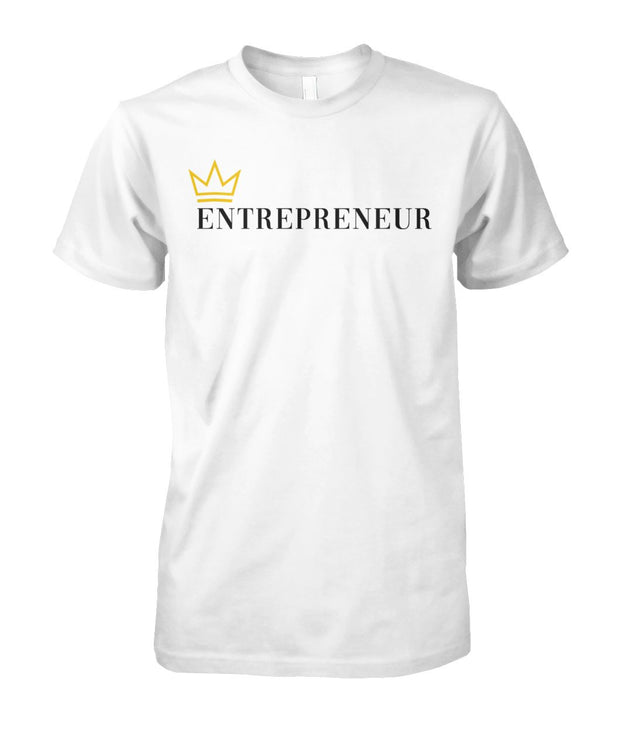 ENTREPRENEUR WHITE TEE "KING"