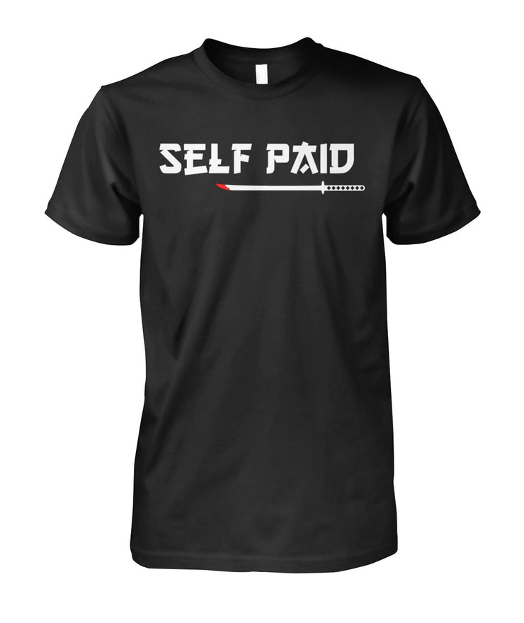 SELF PAID / SELF MADE BLACK TEE